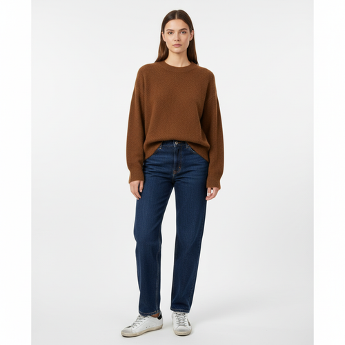 Hairy Cozy Knit Pullover - Angora