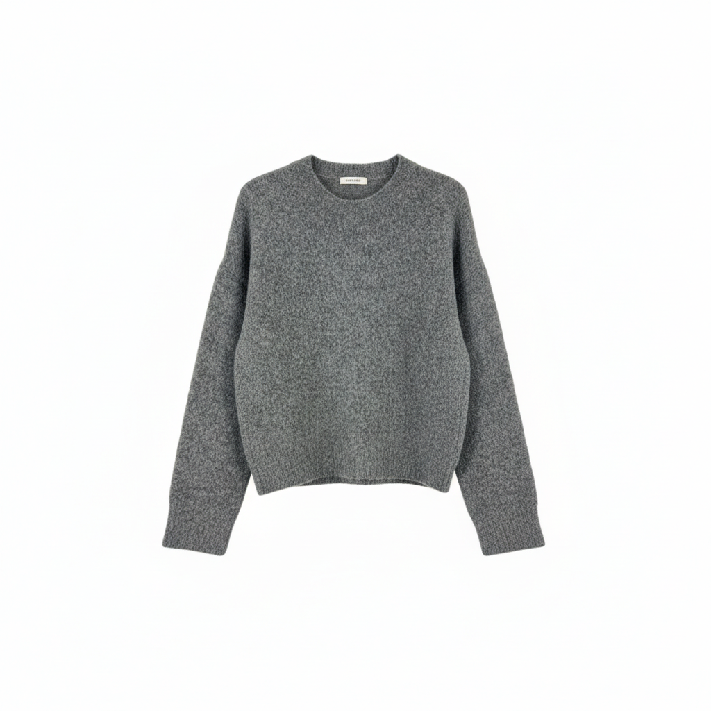 Hairy Cozy Knit Pullover - Angora