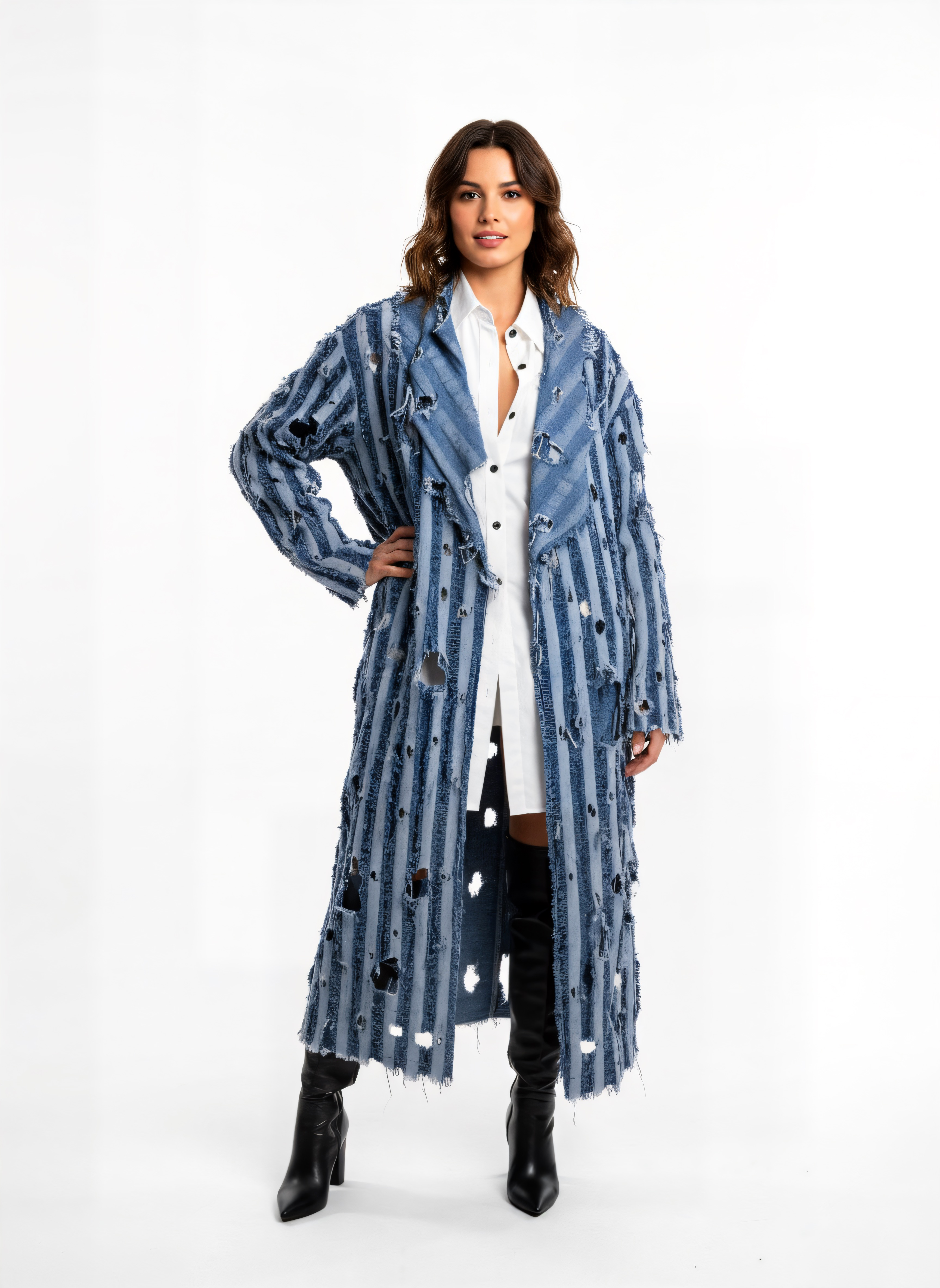 The ripped Denim Jacket