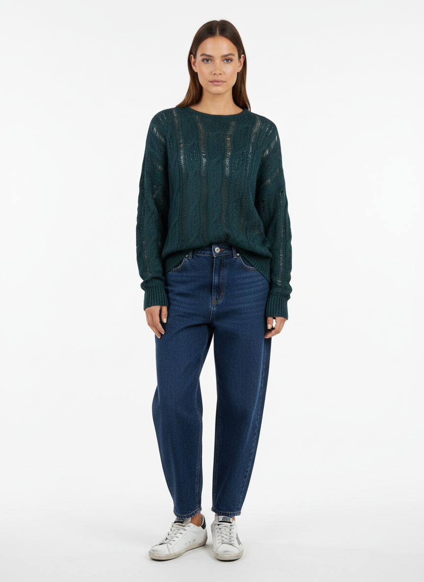 The Open Knit Pullover