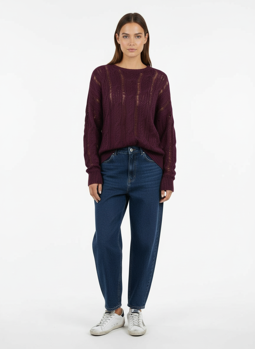 The Open Knit Pullover